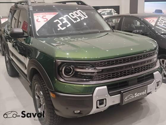 FORD BRONCO SPORT 2.0 ECOBOOST GASOLINA BADLANDS 4X4 SELECTSHIFT FORD BRONCO SPORT 2.0 ECOBOOST GASOLINA BADLANDS 4X4 SELECTSHIFT